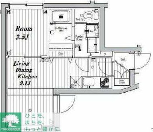 ブリステラス学芸大学前の物件間取画像